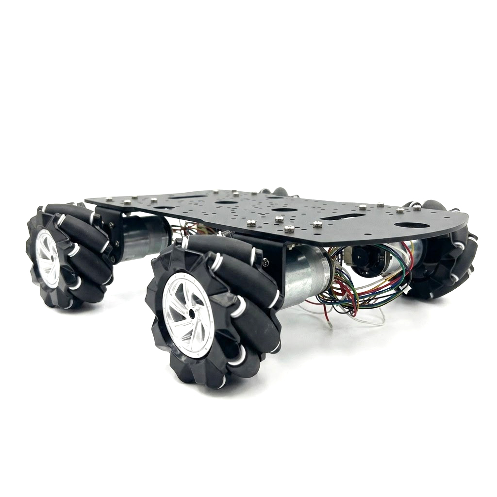 Stem Robotics Kit - 15Kg Payload 4WD 80mm Mecanum Wheel