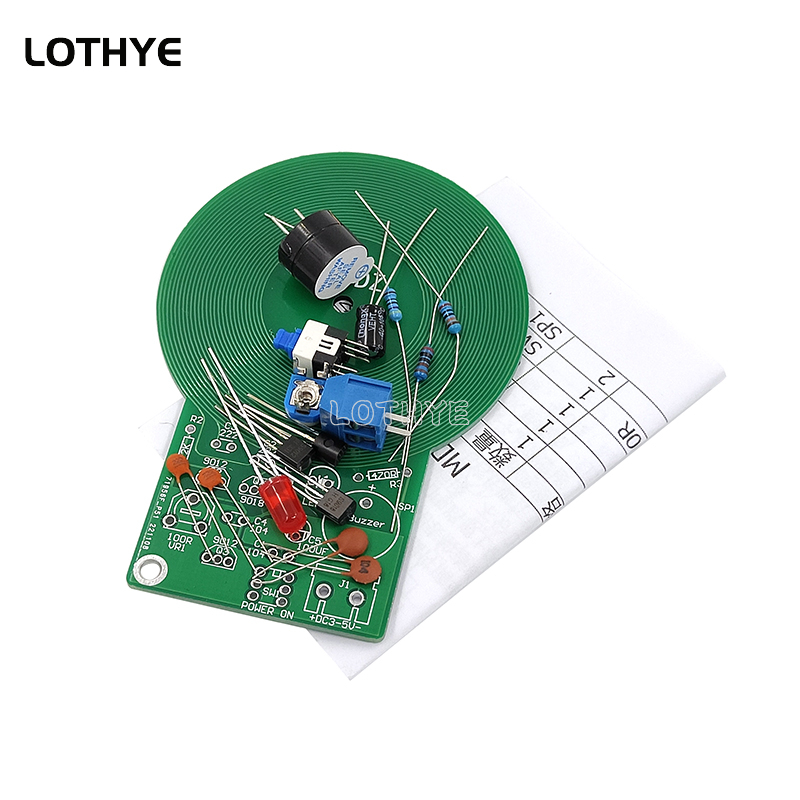 Electronics Project Kit - DC 3V-5V Metal Detector Kit DIY