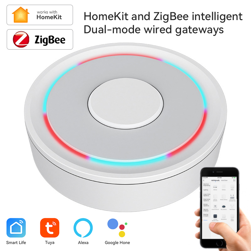 Smart Home Automation Kit - Tuya ZigBee Smart Gateway Homekit Wired