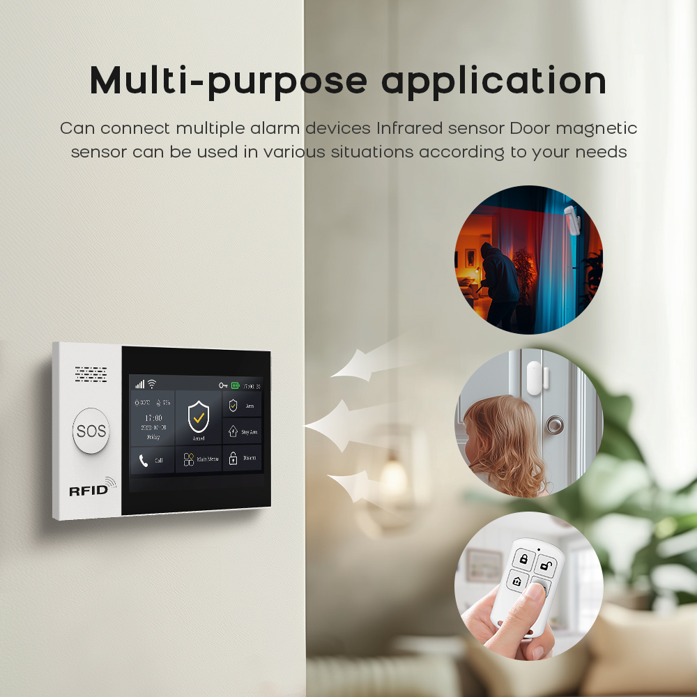 PG-107 Tuya Wireless Home WIFI - Smart Home Automation Kit 评论和价格