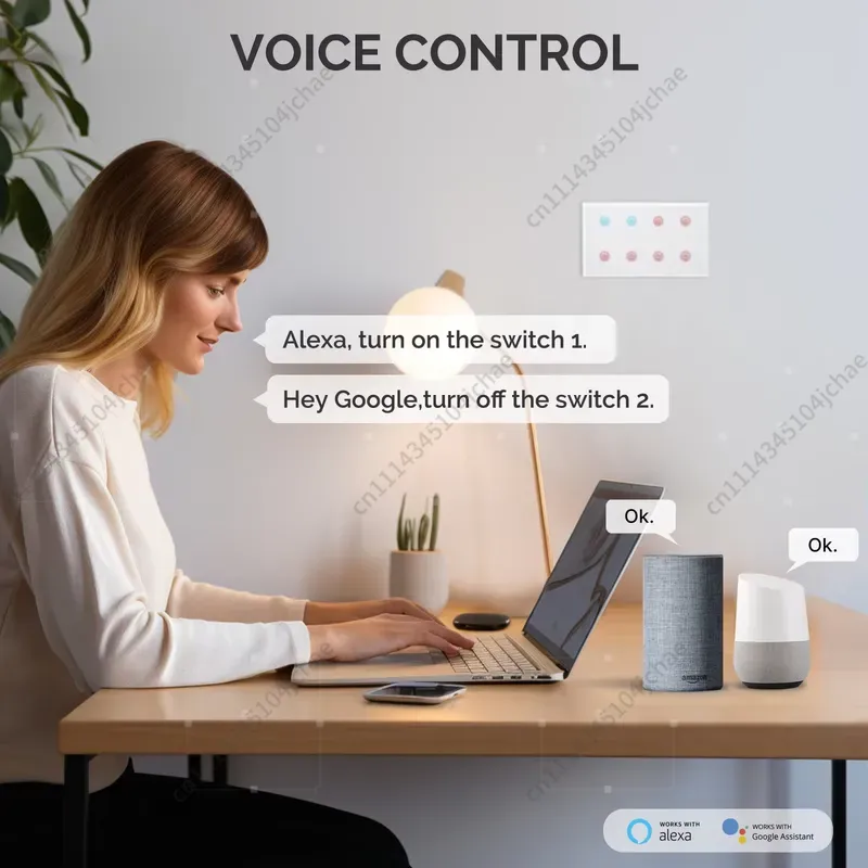 EE for Tuya Wifi Smart Touch L - Smart Light Switch Wifi 评论和价格