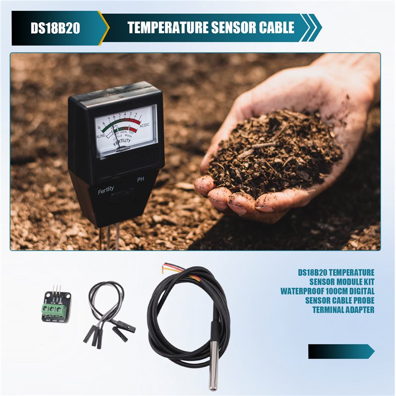 [A93Z!】 DS18B20 Temperature Se - Sensor Kit Arduino 评论和价格