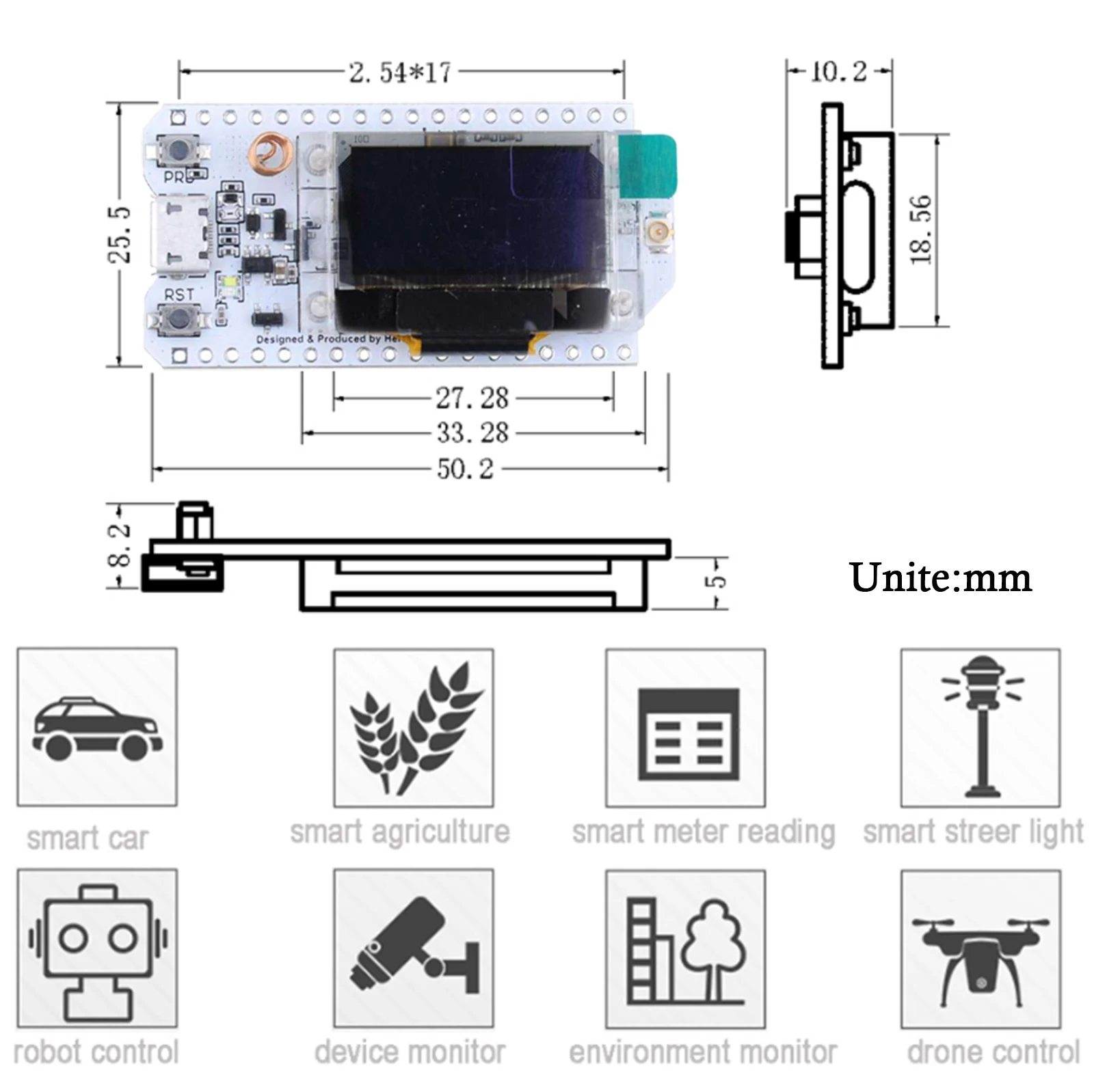 WIFI Lora Kit 32 V3 915MHz ESP - Esp32 Smart Home Kit 评论和价格