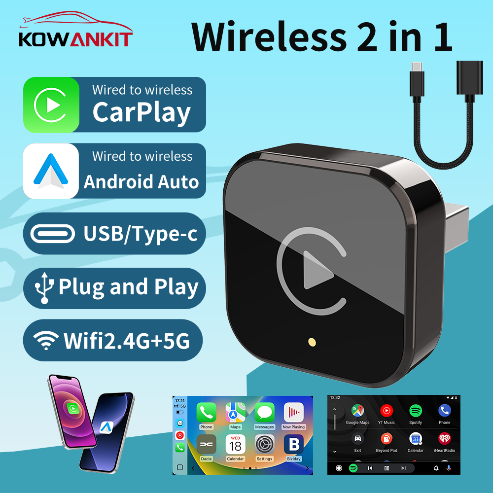 Wireless Carplay Adapter Andro - Wifi Smart Plug 评论和价格