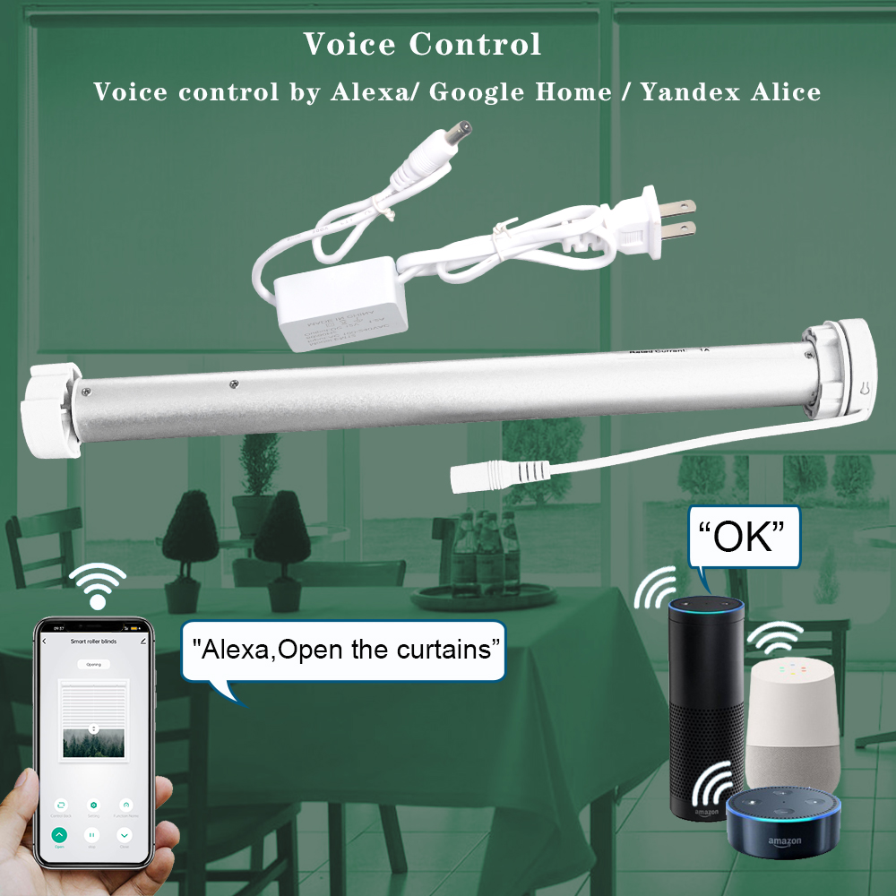 Tuya WiFi Mini Motorize Roller - Smart Home Automation Kit 评论和价格