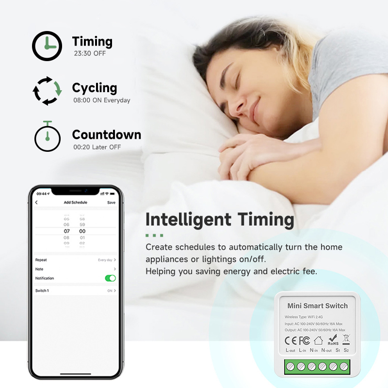 Tuya Smart WiFi Switch Module  - Smart Light Switch Wifi 评论和价格