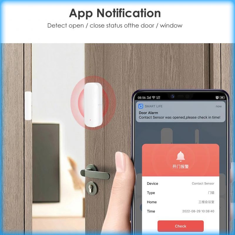 Tuya Wi-Fi Smart Door And Wind - Smart Home Automation Kit 评论和价格