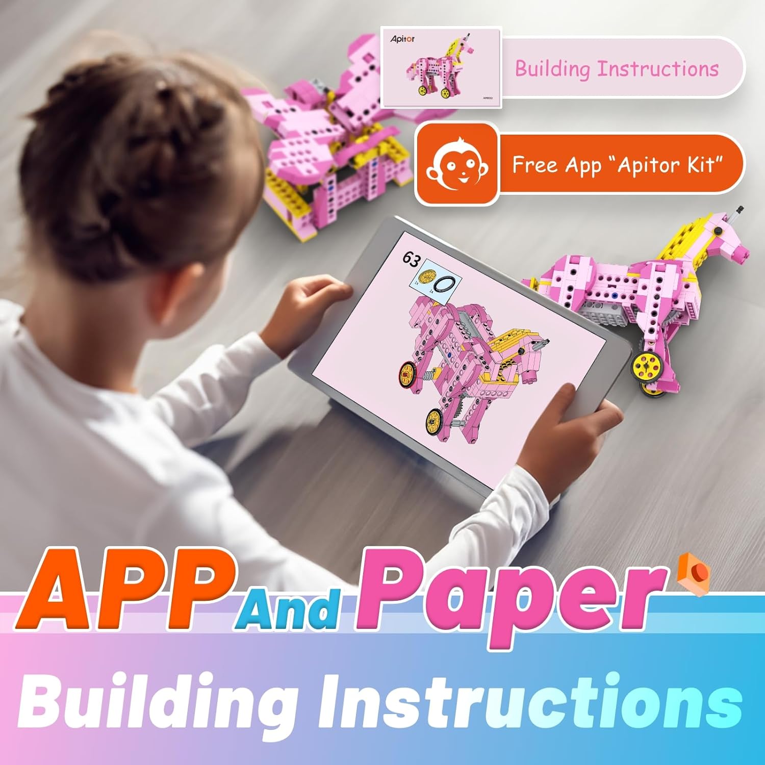 Apitor STEM Toys for Girls Gif - Stem Robotics Kit 评论和价格