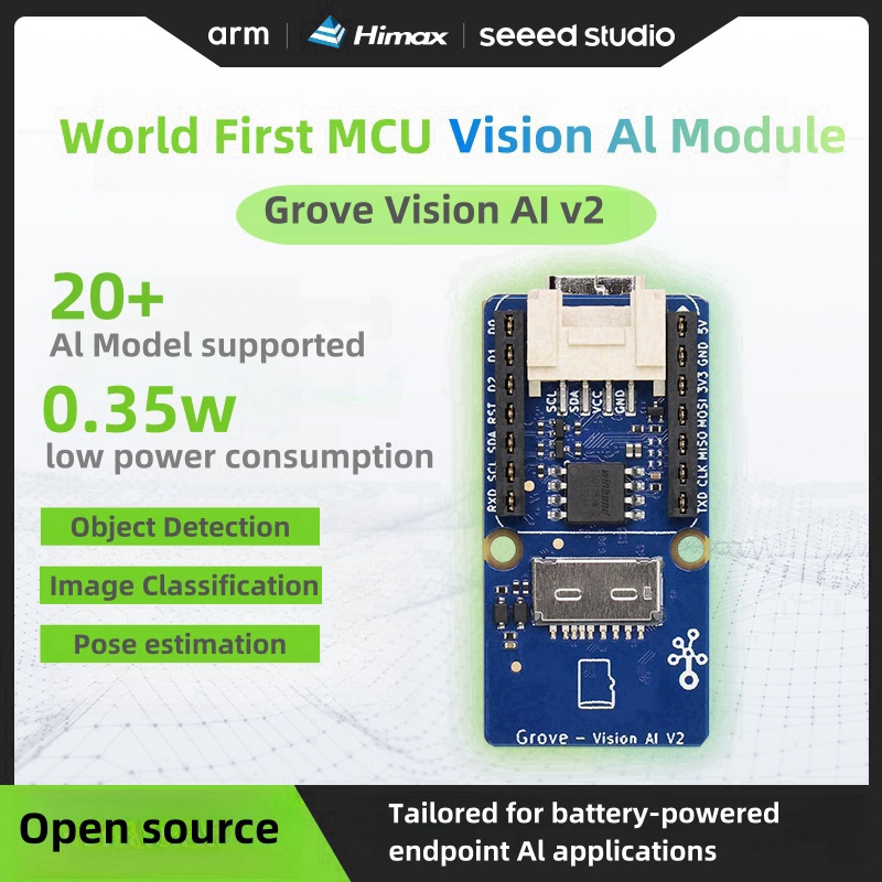 Grove Vision AI V2 Kit - Arm C - Sensor Kit Arduino 评论和价格