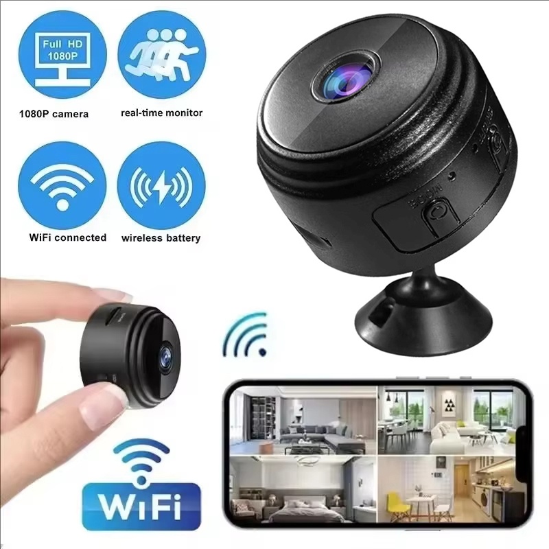 A9 Mini Cameras 1080P WiFi Sma - Smart Light Switch Wifi 评论和价格
