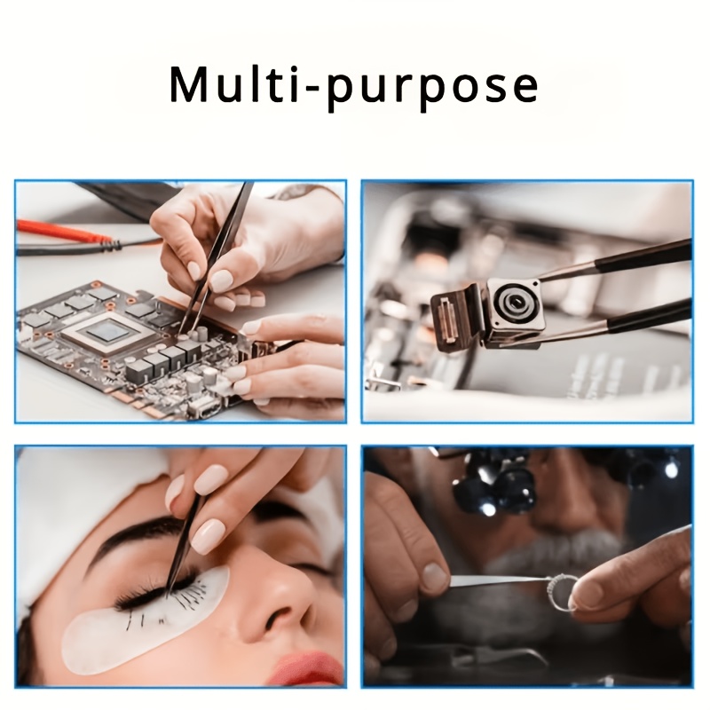 10Pcs ESD Anti‑Static Tweezers - Electronics Project Kit 评论和价格