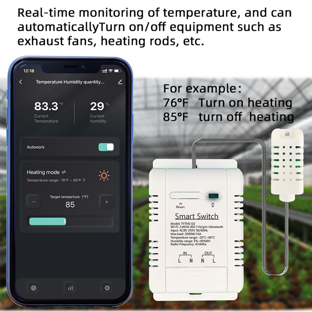 WiFi TH-16 Switch Tuya Wireles - Wifi Thermostat 评论和价格