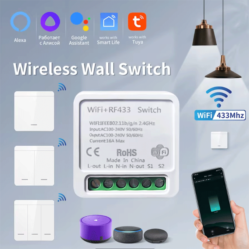 Tuya WiFi Smart Light Switch S - Smart Light Switch Wifi 评论和价格