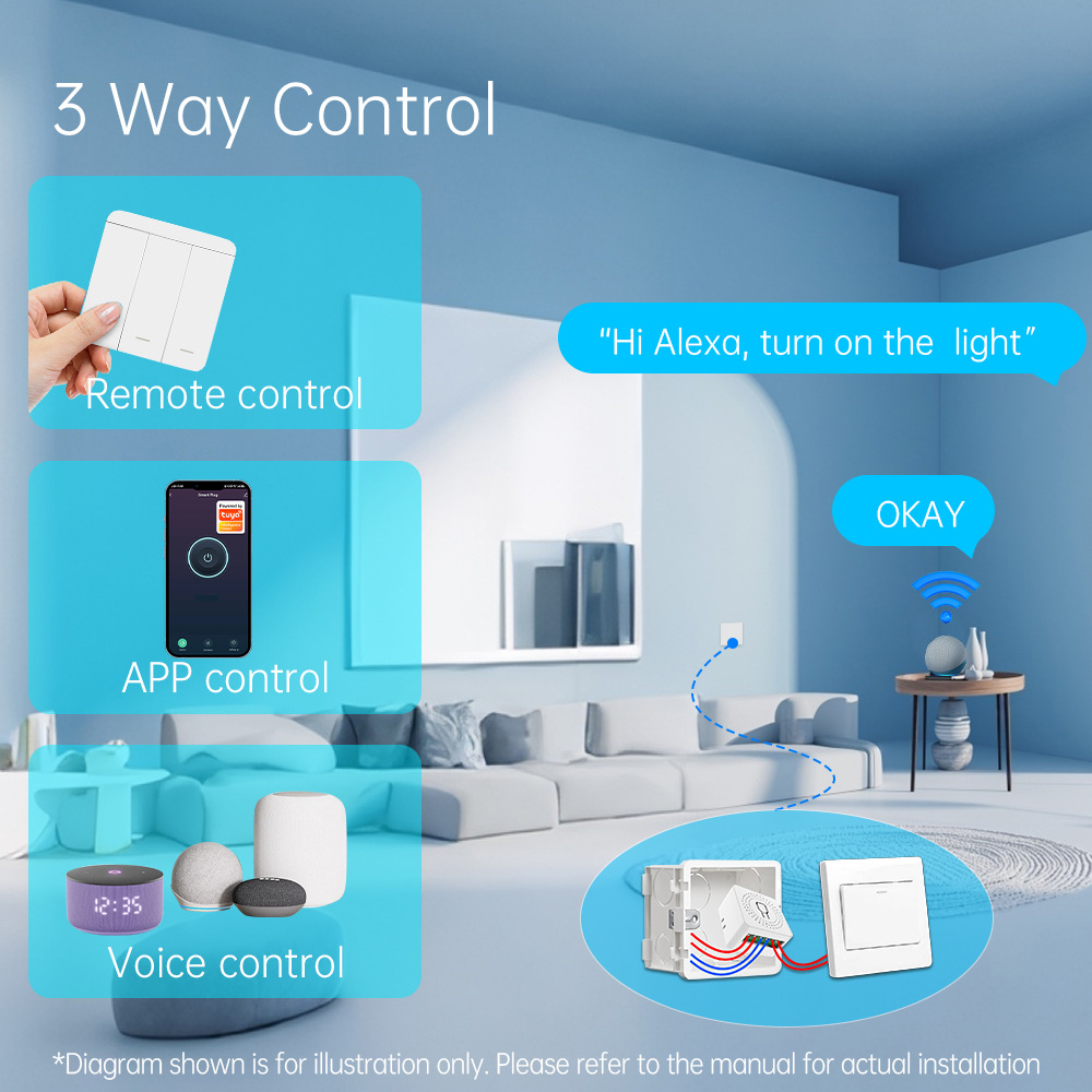 Tuya WiFi Smart Light Switch S - Smart Light Switch Wifi 评论和价格