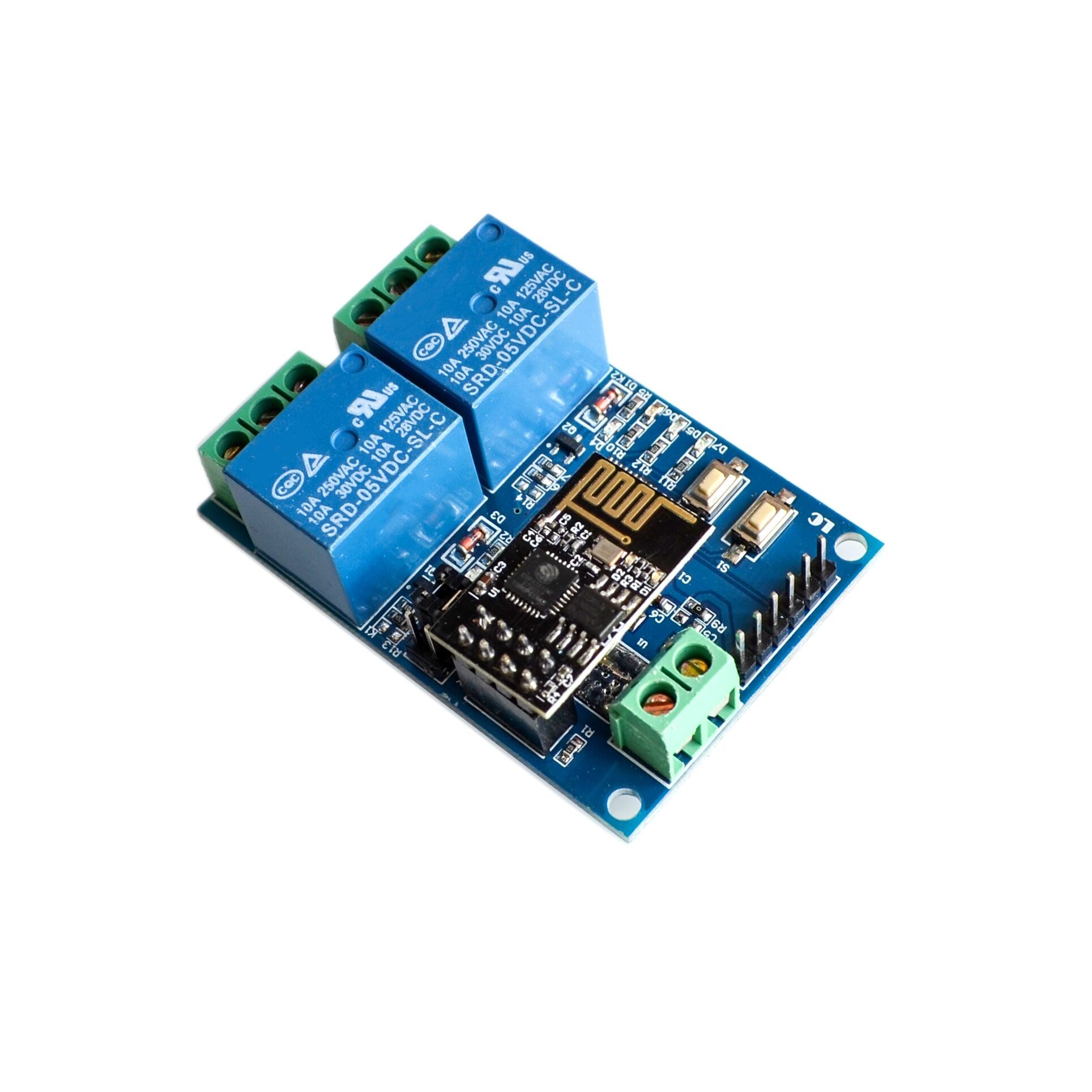 5V ESP8266 ESP-01 2 Channel Wi - Esp8266 Relay Module 评论和价格