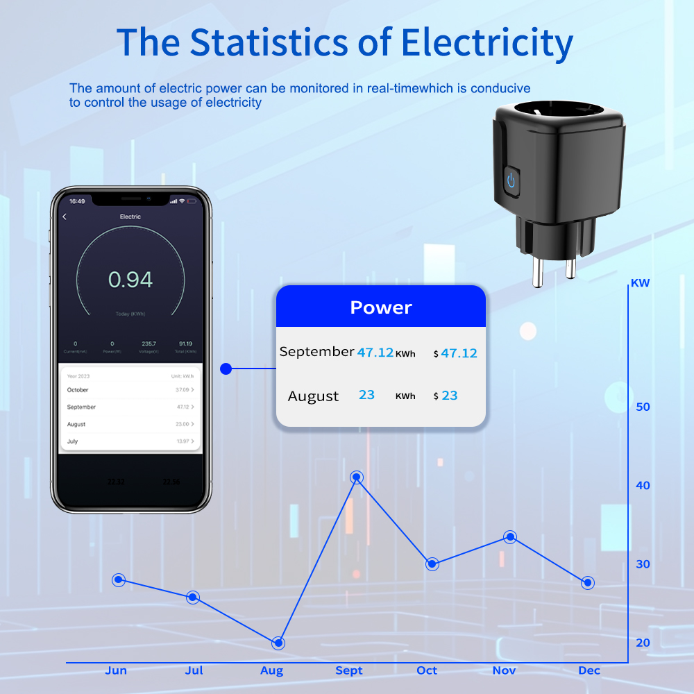 Tuya Smart Socket WiFi Remote  - Wifi Smart Plug 评论和价格