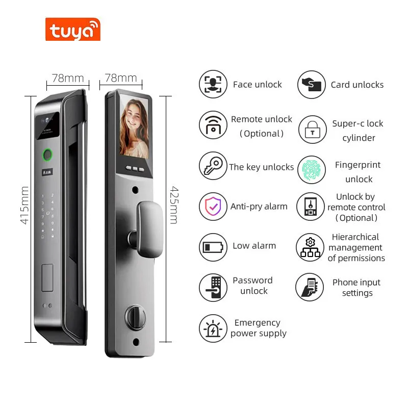 Russian Split 8560 Smart Finge - Smart Door Lock Wifi 评论和价格