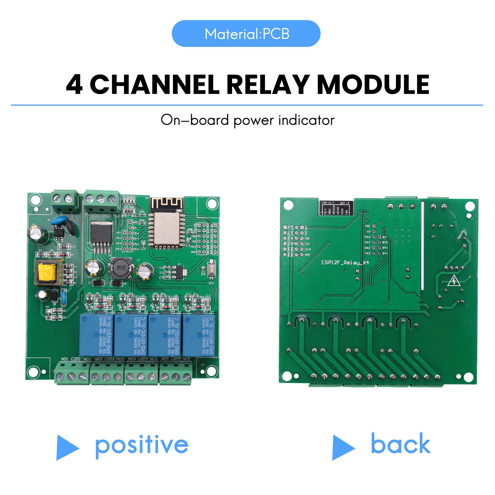 SCLS ESP8266 Wireless WIFI 4 C - Esp8266 Relay Module 评论和价格