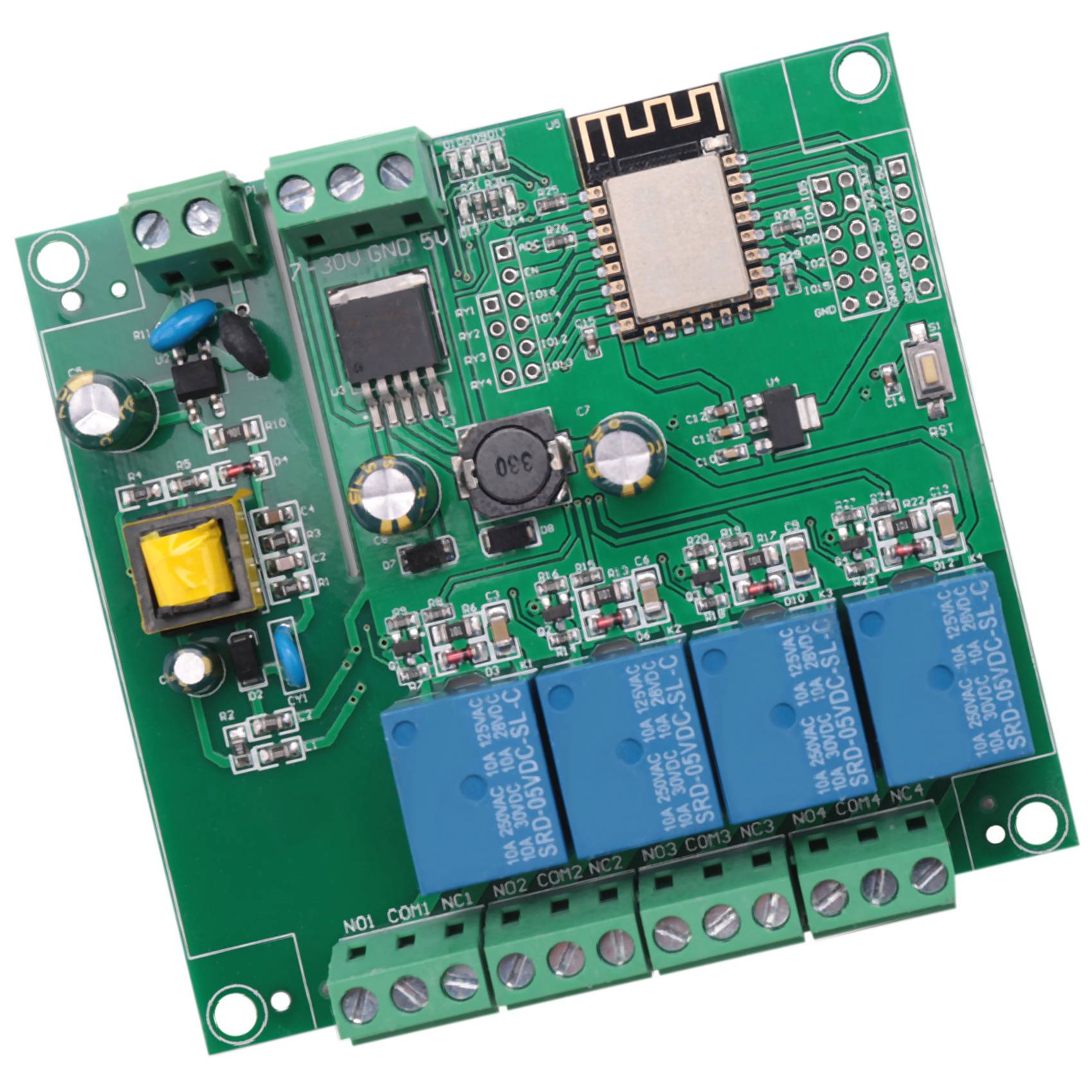 SCLS ESP8266 Wireless WIFI 4 C - Esp8266 Relay Module 评论和价格