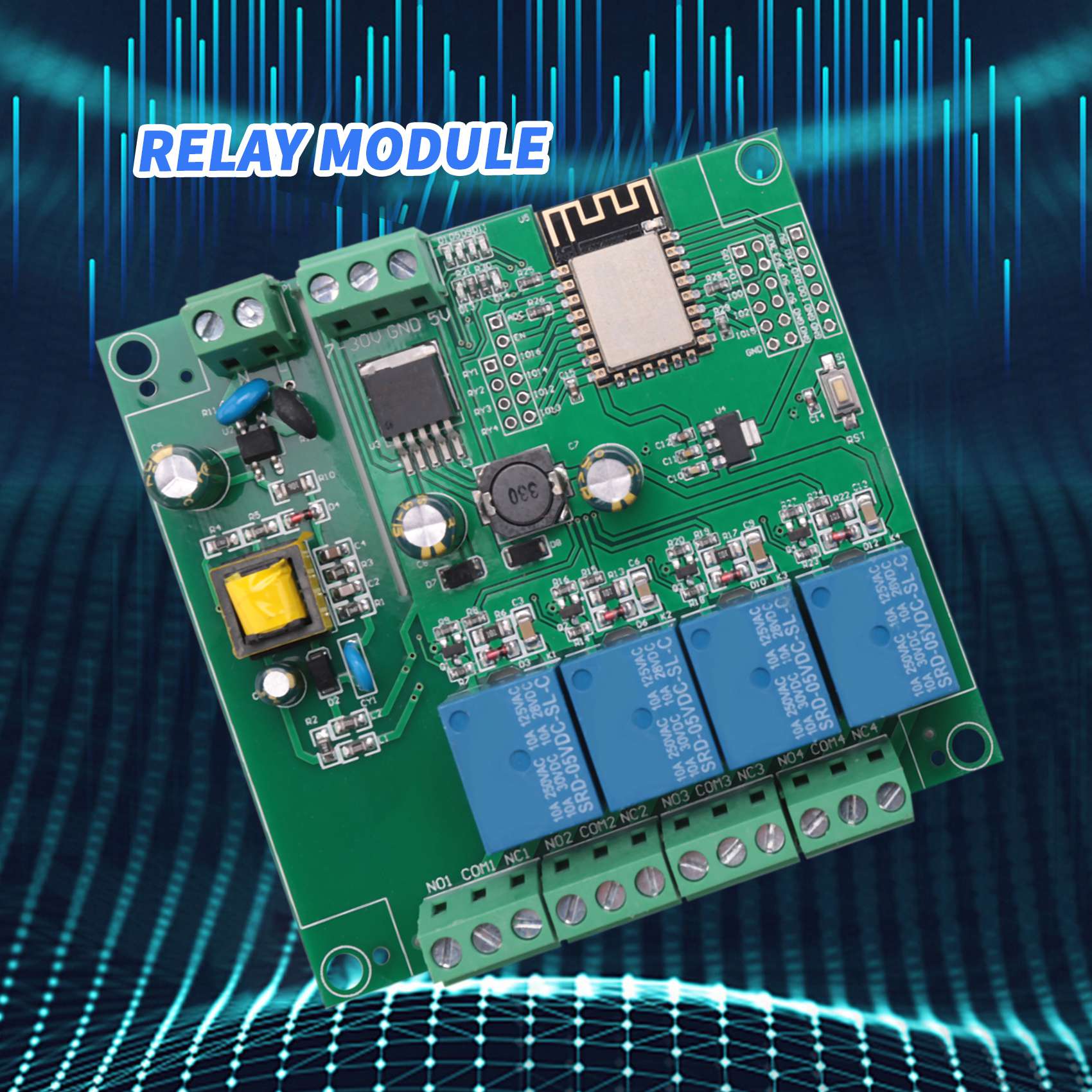 SCLS ESP8266 Wireless WIFI 4 C - Esp8266 Relay Module 评论和价格