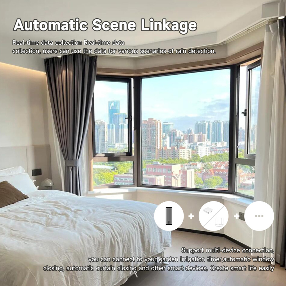 Tuya ZigBee Rain Sensor Tuya R - Smart Home Automation Kit 评论和价格