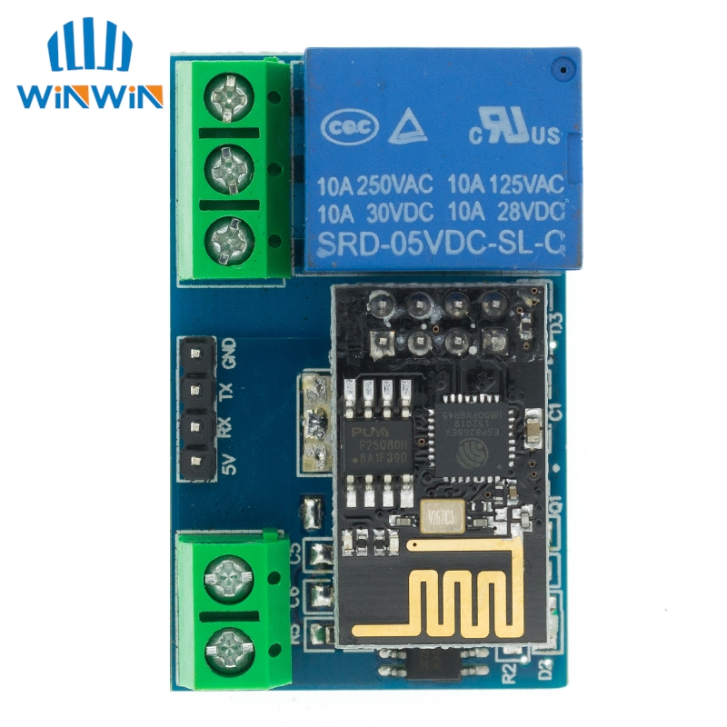 ESP8266 ESP-01 ESP-01S 5V WiFi - Esp8266 Relay Module 评论和价格