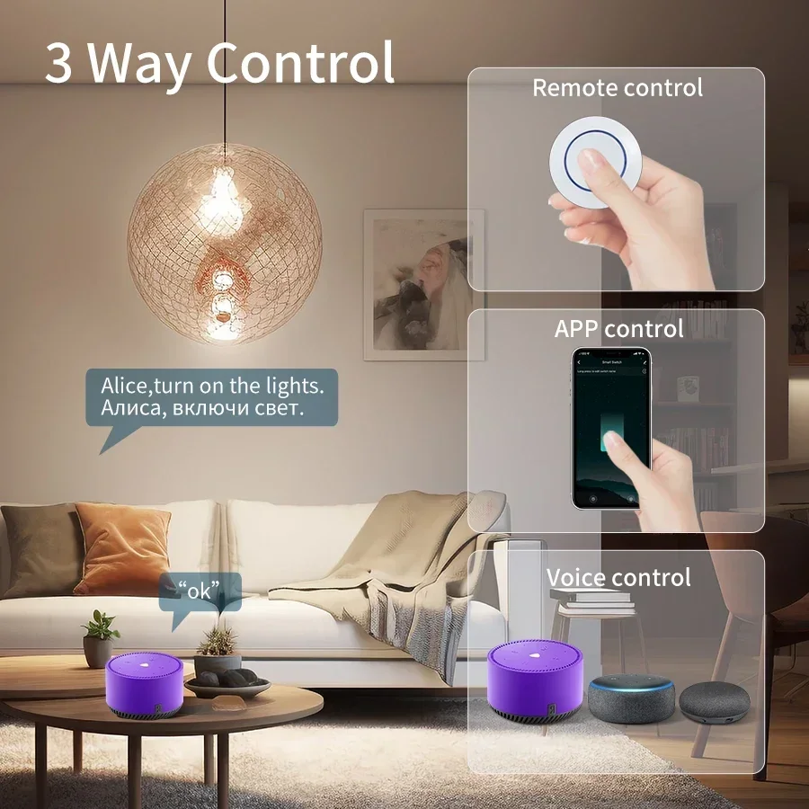 Tuya Wifi Smart Switch RF 433M - Smart Light Switch Wifi 评论和价格