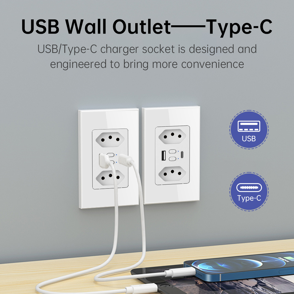 MANHOT Wifi Smart Brazil Socke - Wifi Smart Plug 评论和价格