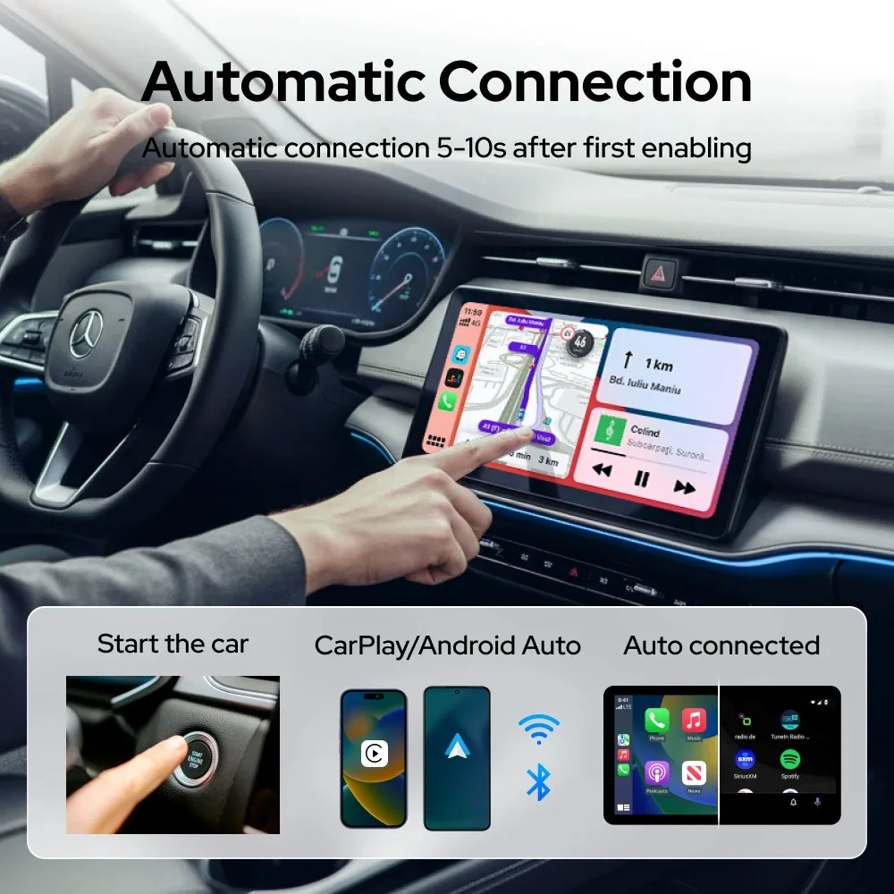 TrolinkTek Wireless CarPlay An - Wifi Smart Plug 评论和价格