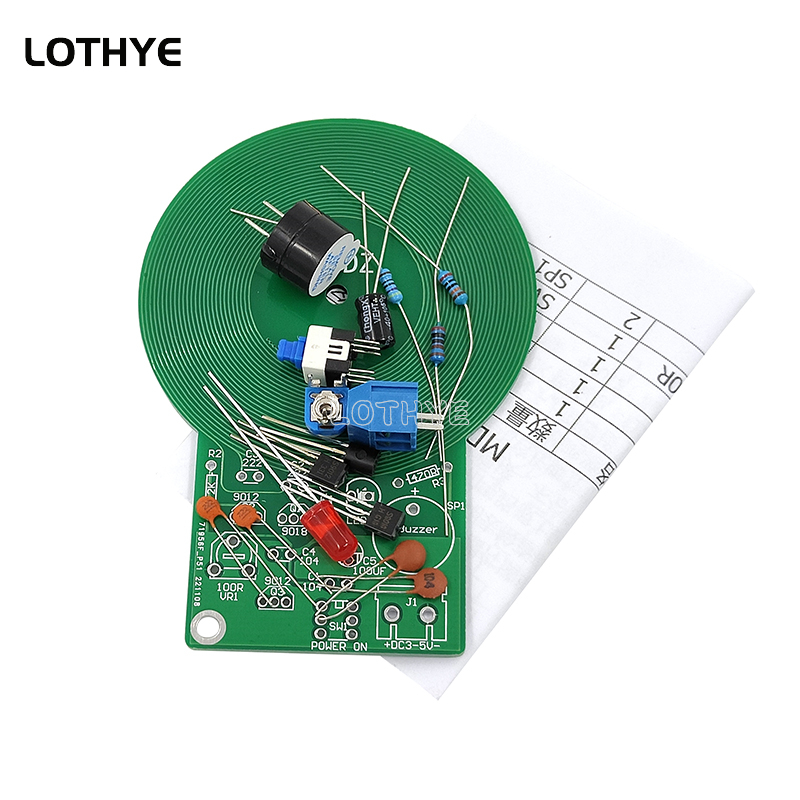 DC 3V-5V Metal Detector Kit DI - Electronics Project Kit 评论和价格