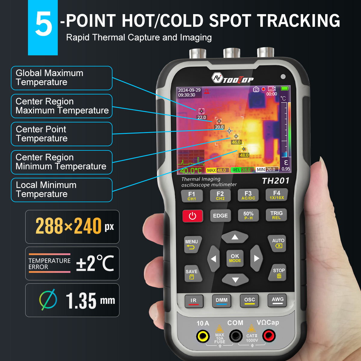 TOOLTOP TH201 4in1 Thermal Ima - Microcontroller Kit 评论和价格