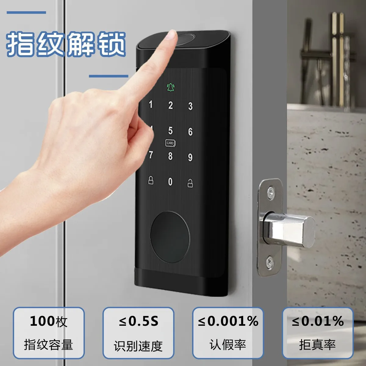 Fingerprint Lock Waterproof Tu - Smart Door Lock Wifi 评论和价格