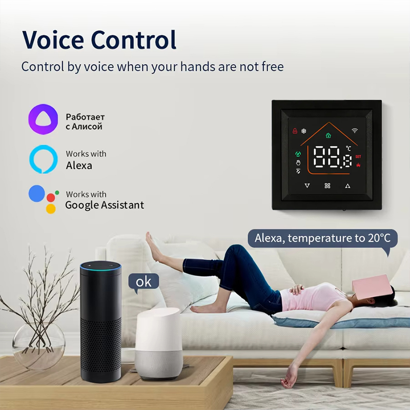 Smart WiFi Thermostat Works Tu - Wifi Thermostat 评论和价格