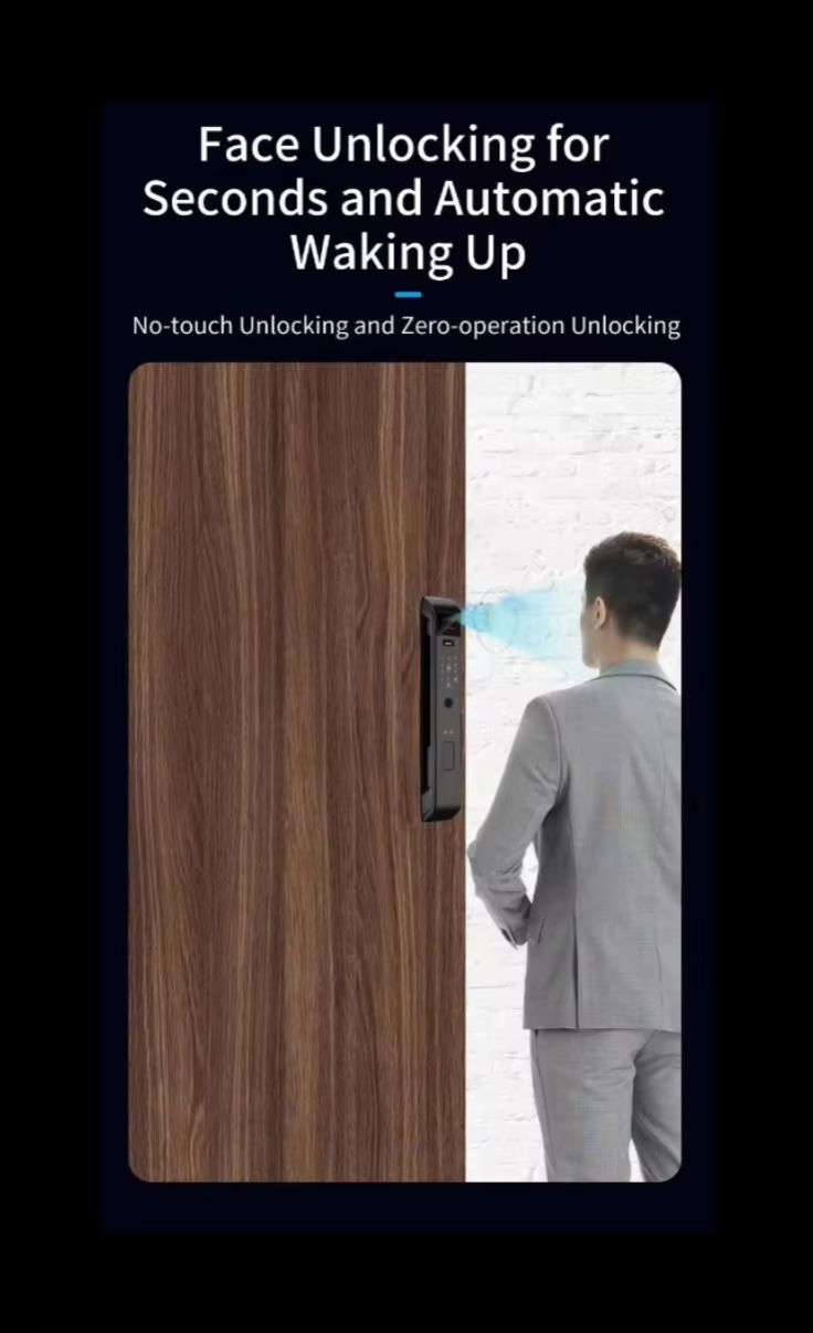 Enrique Wishome 3D Face Finger - Smart Door Lock Wifi 评论和价格
