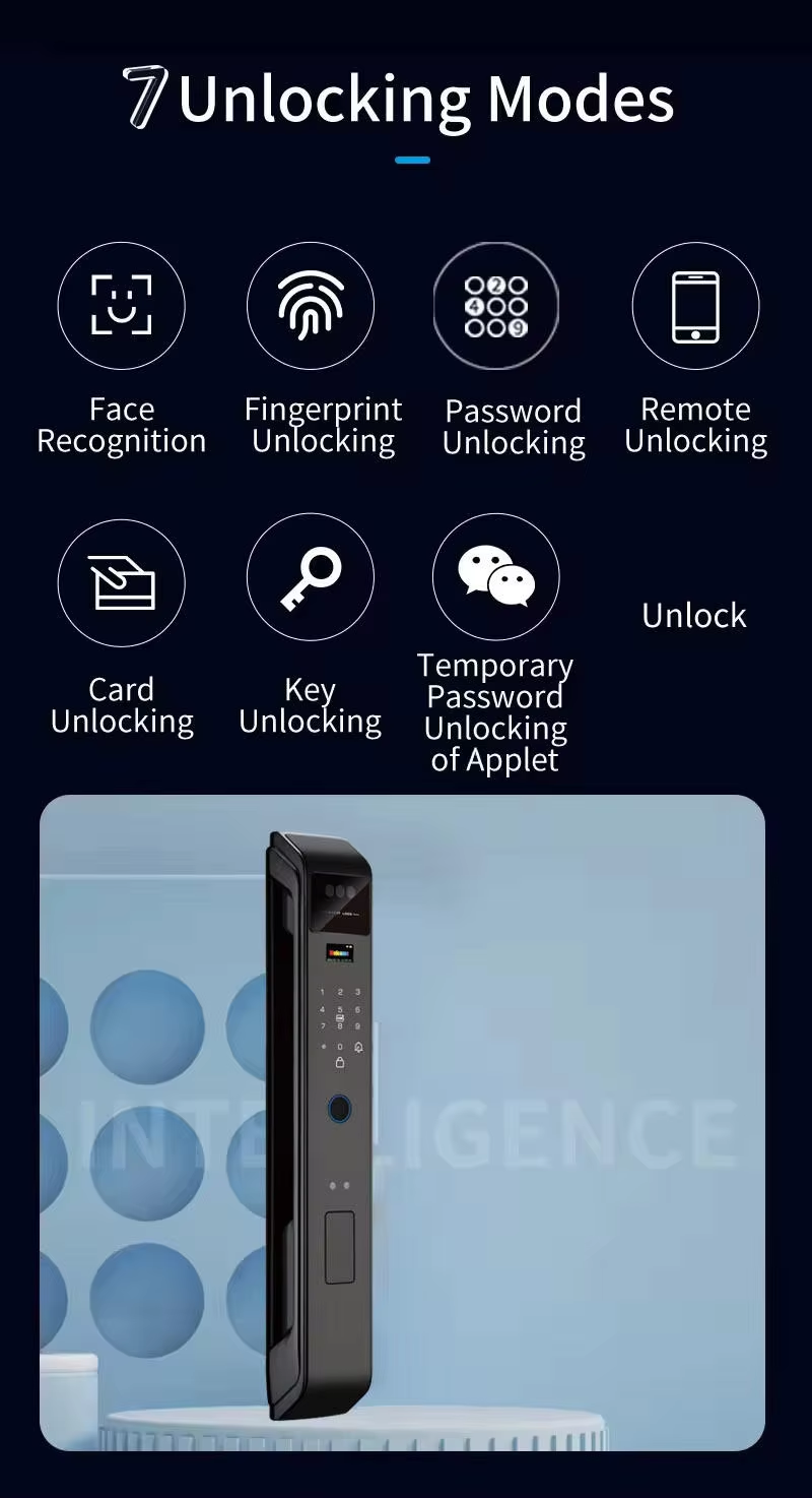 Enrique Wishome 3D Face Finger - Smart Door Lock Wifi 评论和价格