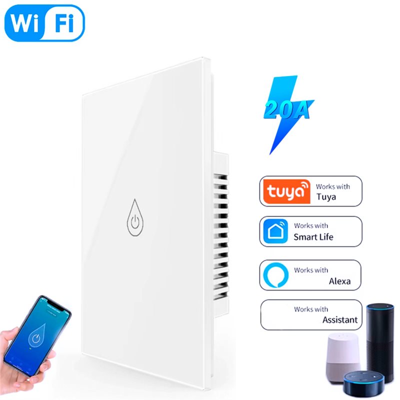AT21-Wifi Smart Switch 20A Wat - Wifi Smart Plug 评论和价格