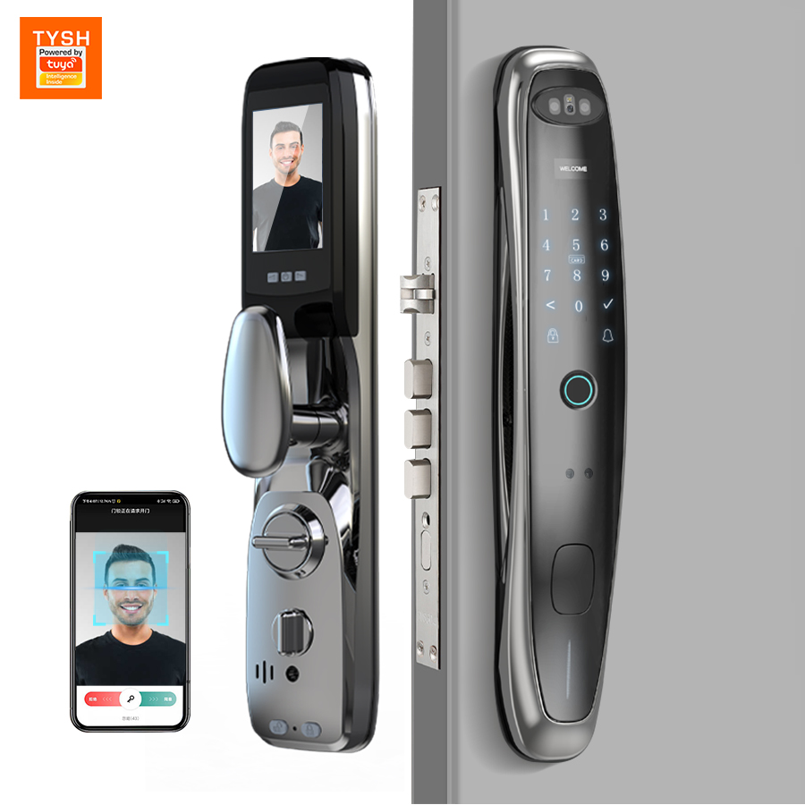 Tuya WiFi Camera Smart Lock 3D - Smart Door Lock Wifi 评论和价格