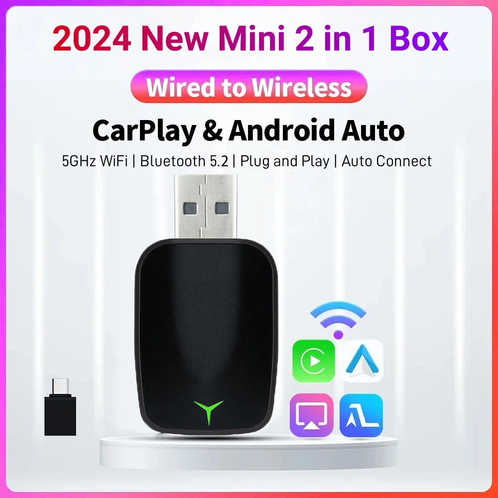 New Wired To Wireless Carplay  - Wifi Smart Plug 评论和价格