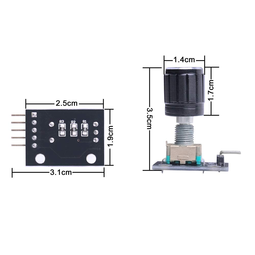 5pcs 360 Degree Rotary Encoder - Sensor Kit Arduino 评论和价格