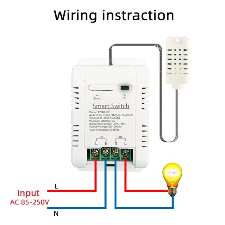 Work with Tuya 16A 3000W WiFi  - Wifi Thermostat 评论和价格