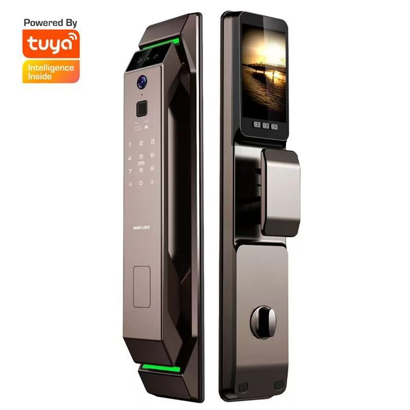 3D Facial Recognition Fingerpr - Smart Door Lock Wifi 评论和价格