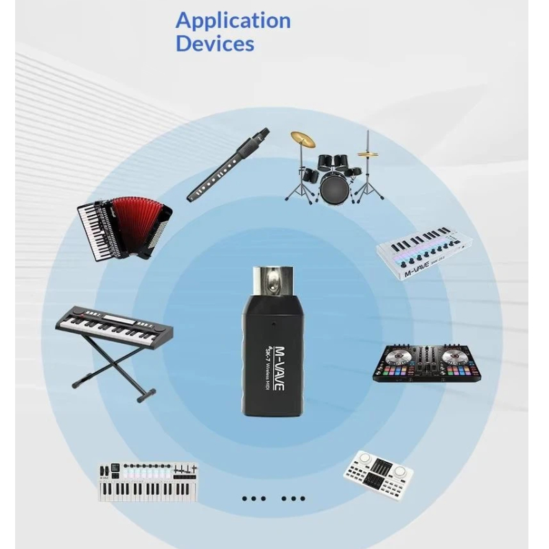 M Vave Sk7 Wireless Midi Adapt - Electronics Project Kit 评论和价格