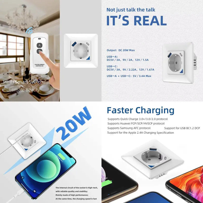 App Smart Remote Control EU St - Wifi Smart Plug 评论和价格
