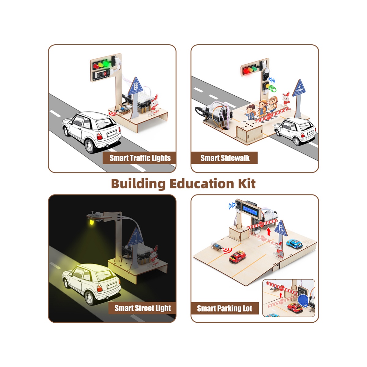 Tscinbuny ESP32 STEM Smart Tra - Esp32 Smart Home Kit 评论和价格