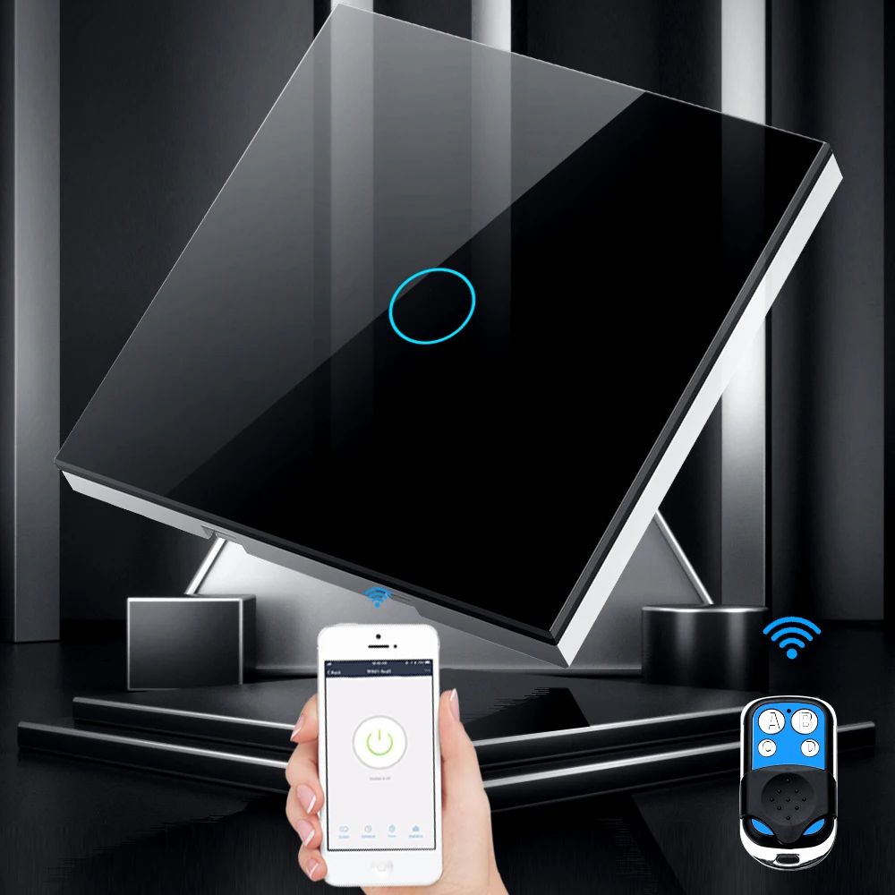 Tuya EU WiFi+RF433 Smart Remot - Smart Light Switch Wifi 评论和价格