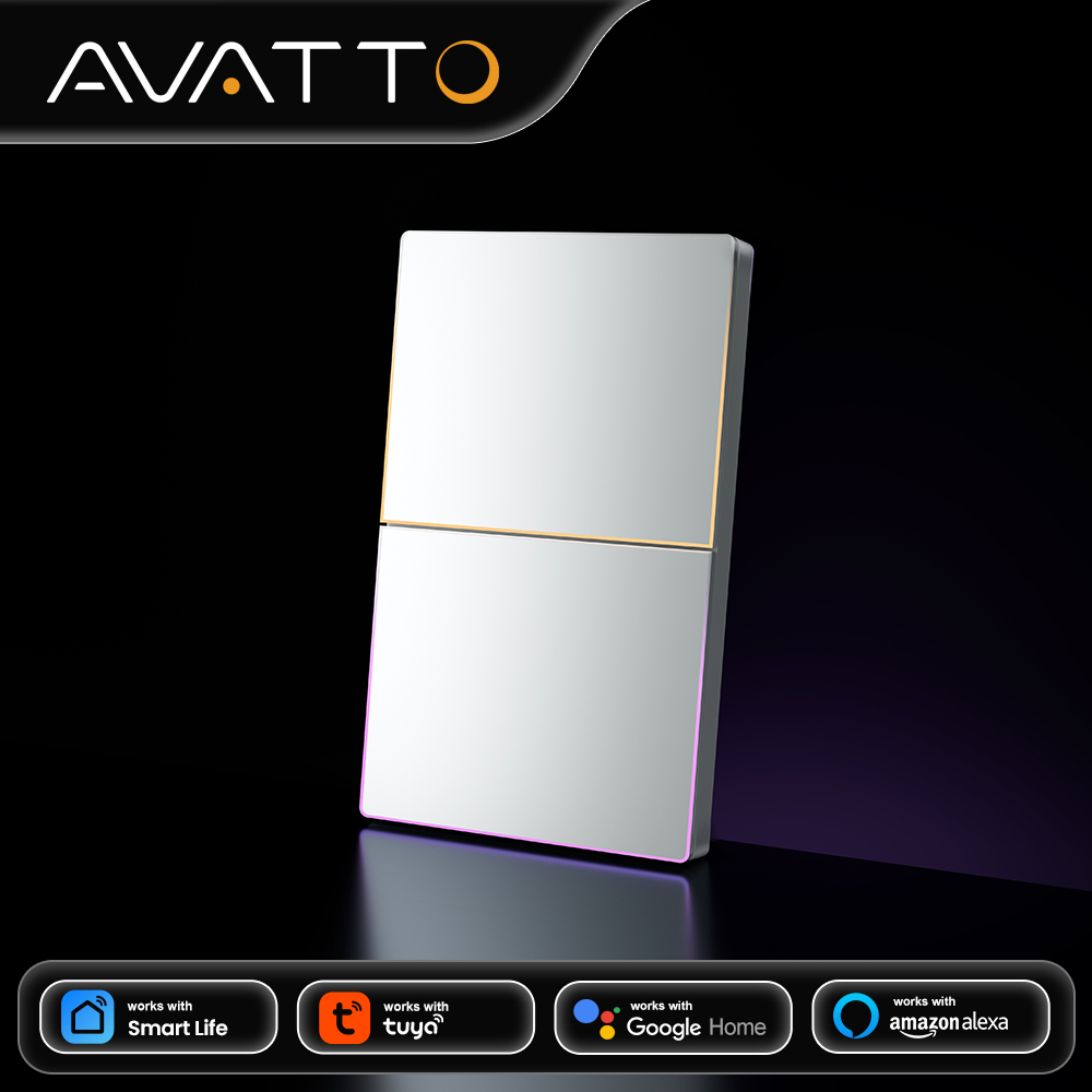 AVATTO 1/2/3/4 Gang WiFi Smart - Smart Light Switch Wifi 评论和价格