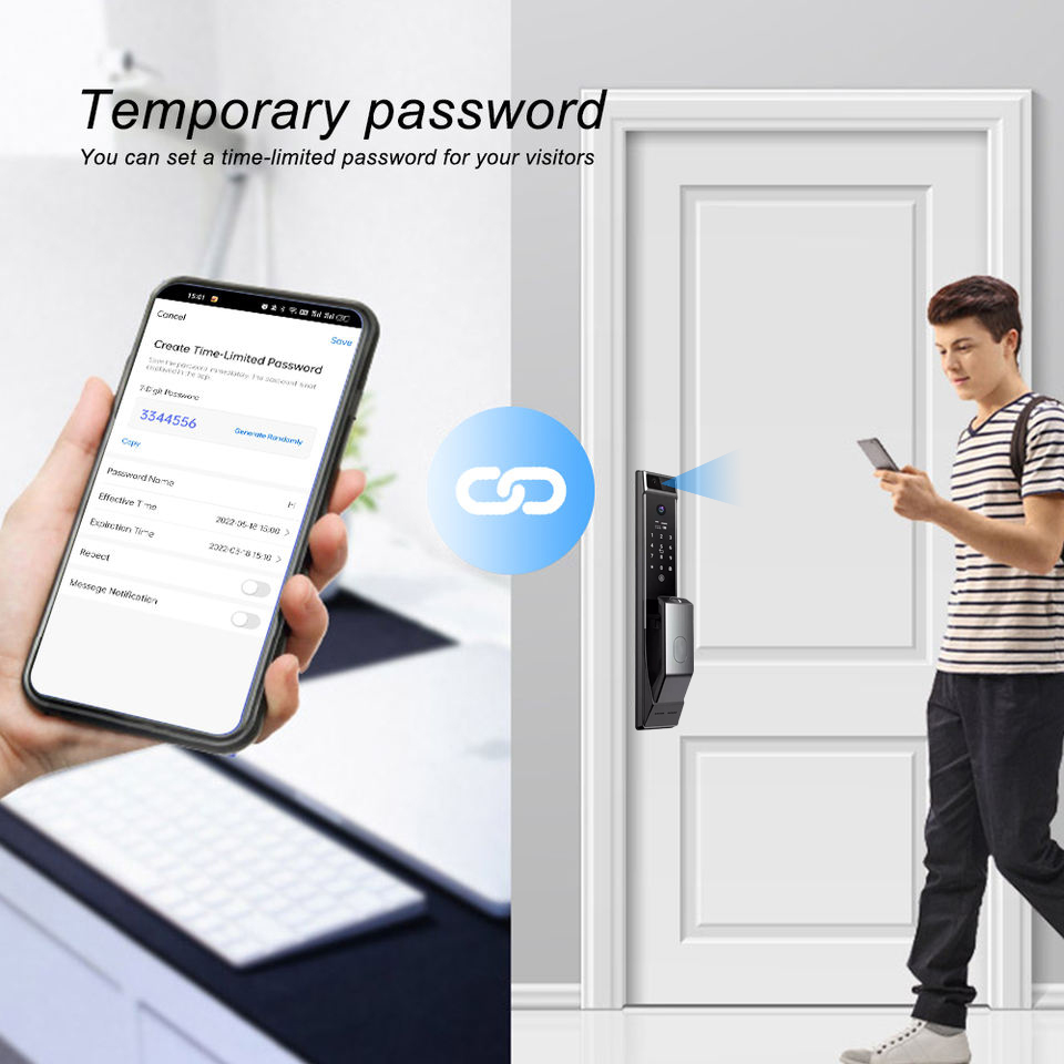 Smart Door Lock Keyless Tuya W - Smart Door Lock Wifi 评论和价格