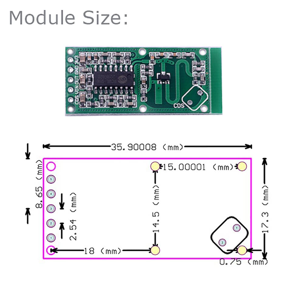 5PCS RCWL-0516 Motion Detectio - Esp8266 Relay Module 评论和价格