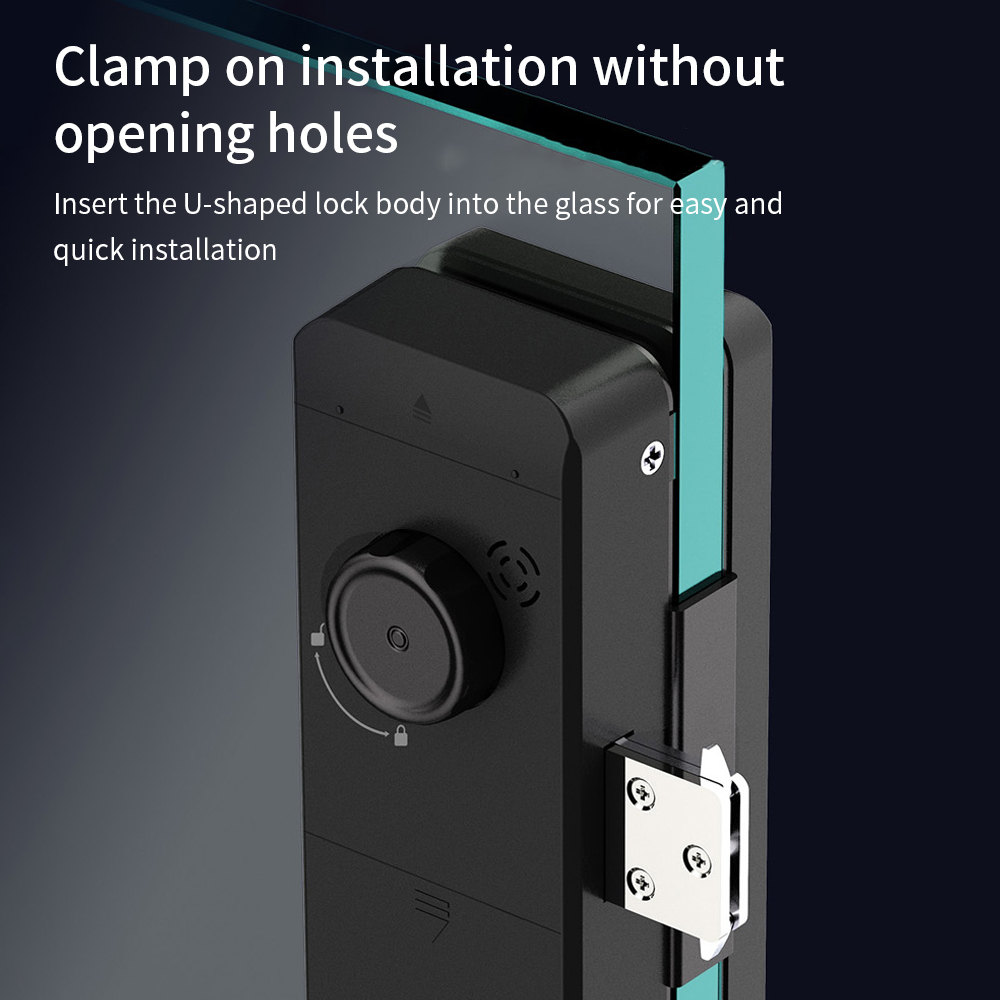 TTLOCK Smart Glass Lock Finger - Smart Door Lock Wifi 评论和价格