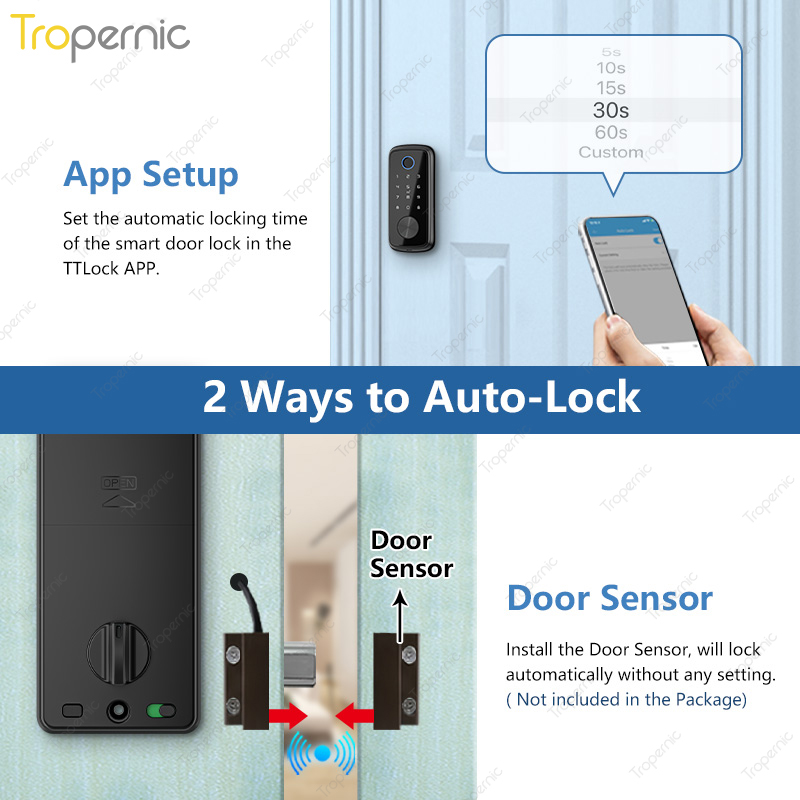 Tuya Zigbee Door Deadbolt Lock - Smart Door Lock Wifi 评论和价格